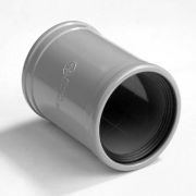 Dyka Steekmof manchet PVC grijs keurmerk BRL52100/BRL52200 50mm