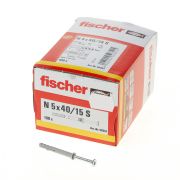 Fischer Nagelplug      n5x40/15s