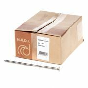 MacNails Draadnagel plat geruite kop blank 6.0 x 160mm