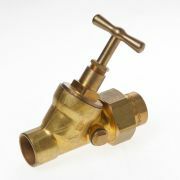 Installatiebranche Stopkraan met koppeling met aftap 28mm