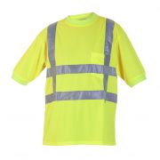 Veiligheids T-shirt RWS geel maat L