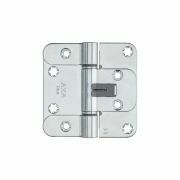 Axa Titan veiligheidsscharnier 89x89x3 Ronde hoek Topcoat SKG***
