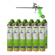 Illbruck Purschuim FM310 750ml met purpistool (Set van 12 bussen)