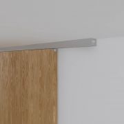 Argenta Xperta schuifdeursysteem 2m rail - Aluminium - Plafondmontage opbouw - Enkele deur - Deurophanging inbouw auto fix