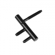 Svedex Match paumelle, kleur zwart (deur + kozijndeel)