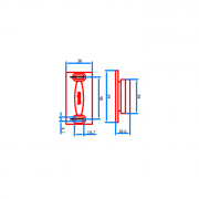 Argenta Proslide Vloergeleider
