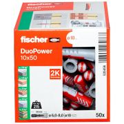 Fischer plug Duopower 10x50mm