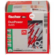Fischer plug Duopower 8x65mm