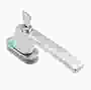 Ami Draai-kiep Raamkruk SKG - sleutelafsluitbaar - naturel kleur - zichtbare stiftlengte 32 mm