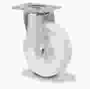 Zwenkwiel 125mm kunststof totale hoogte 155mm