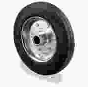 Orbis reservewiel draagvermogen 205 kg massief rubberen banden DxB 200x50 mm plaatstalen velg 343801