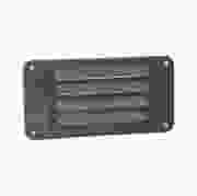 Nedco schoepenrooster ooster aluminium grijs - 180x90 mm