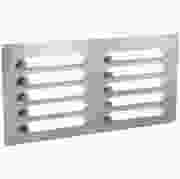 Nedco schoepenrooster 500x200mm - bold line - kleine schoep - aluminium