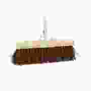 Straatbezem  bassine stalks haren 45cm steel 150cm