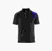 Blaklader polo pique polo 3324-1050 zwart/korenblauw mt L