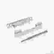 VBH Scharnier zamac zilver hoogte 90mm