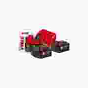 Milwaukee accupack M18NRG-502 (2x18V 5.0Ah accu+snellader)