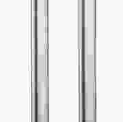 Hardbrass statief stoer RVS - 150cm hoog voor brievenbus