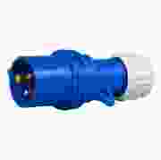 Kopp CEE stekker IP44 3P 16A 250V blauw