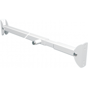 Secu Schuifpuibeveiliging plus staal geepoxeerd wit 112-180cm SKG** 2010.370.02