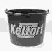 Bouwemmer zwart gripline 12l.