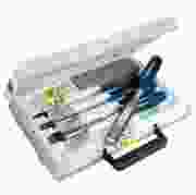 Stanley 6-delig steekbeitelset basic met olie en slijpsteen