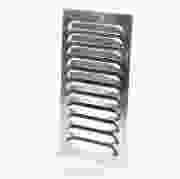 Gavo Schoepenrooster aluminium 25 x 50cm