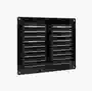 Nedco schoepenrooster - 250x200 - aluminium zwart