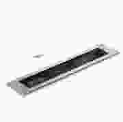 Intersteel Tochtwering rechthoek RVS