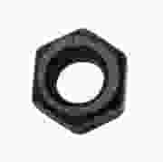 QlinQ zeskantmoer M6 - verzinkt zwart (Blister van 25 stuks)