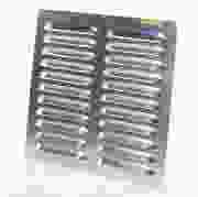 Gavo Schoepenrooster aluminium 50 x 50cm