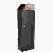 Allux 600 pakketbrievenbus - Zwart - automatenslot