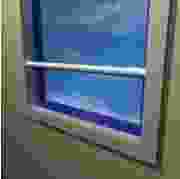 SecuBar Doorvalbeveiliging in de dag wit 990mm 2010.366.02