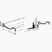 Luvema Condensgoot aluminium 163446 30 x 6mm