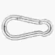 Dulimex Karabijnhaak 248-05E C-DIN 5299 verzinkt 80 x 8mm 8000.002.4508