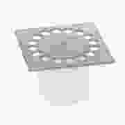 Dyka Doucheputrooster RVS 10 x 10cm