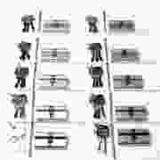 Oxloc Profielcilinder dubbel per 10 gelijksluitend 30t30