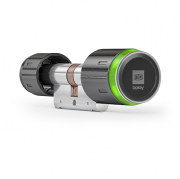 DOM Tapkey Pro - 1-zijdige slimme knopcilinder - 45/30 - Zwart