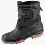 Winterlaars maat 44 zwart nylon/PVC imitatiebont/klittenband SPIRALE