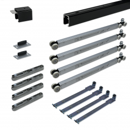 Schuifdeursysteem PRO 1200 inclusief Austria paneeldeur kopen? Ironw@re