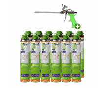 Illbruck Purschuim FM310 750ml met purpistool (Set van 12 bussen)