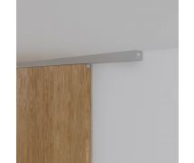 Argenta Xperta schuifdeursysteem 2m rail - Aluminium - Plafondmontage opbouw - Enkele deur - Dubbele softclose - Deurophanging inbouw auto fix