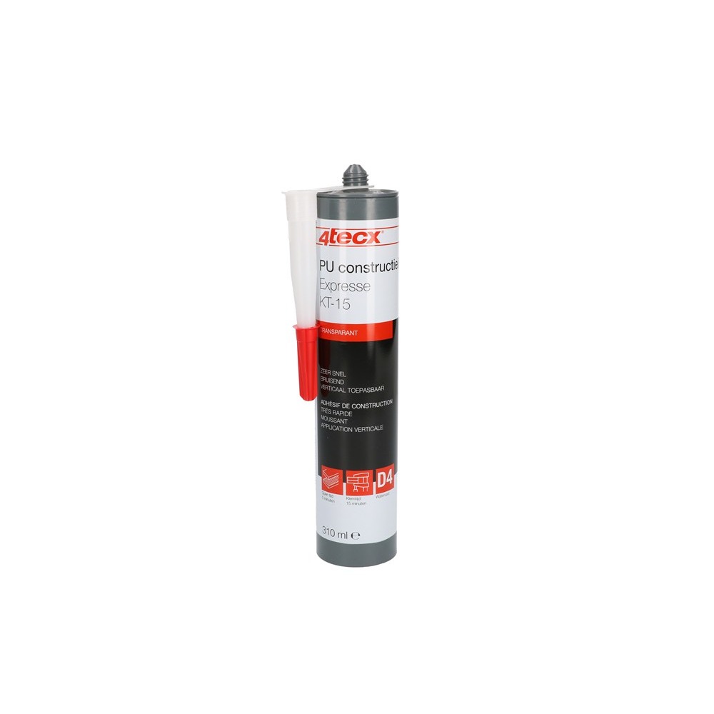 4tecx Constructielijm Expresse C15 transparant 310ml