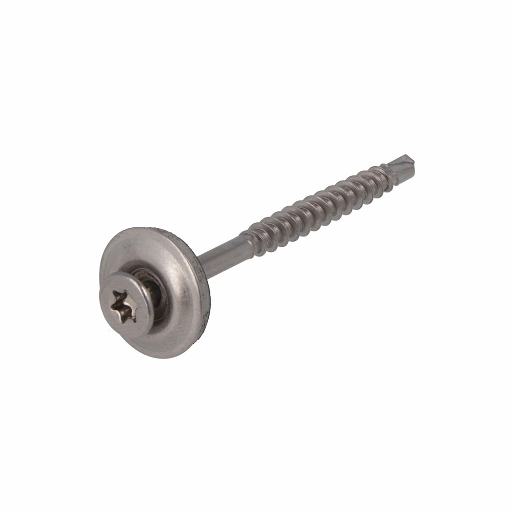 Dak&gevel daktrimschroef rvs-410 pk epdm-ring 15mmtx-20 4.0x50 (100)