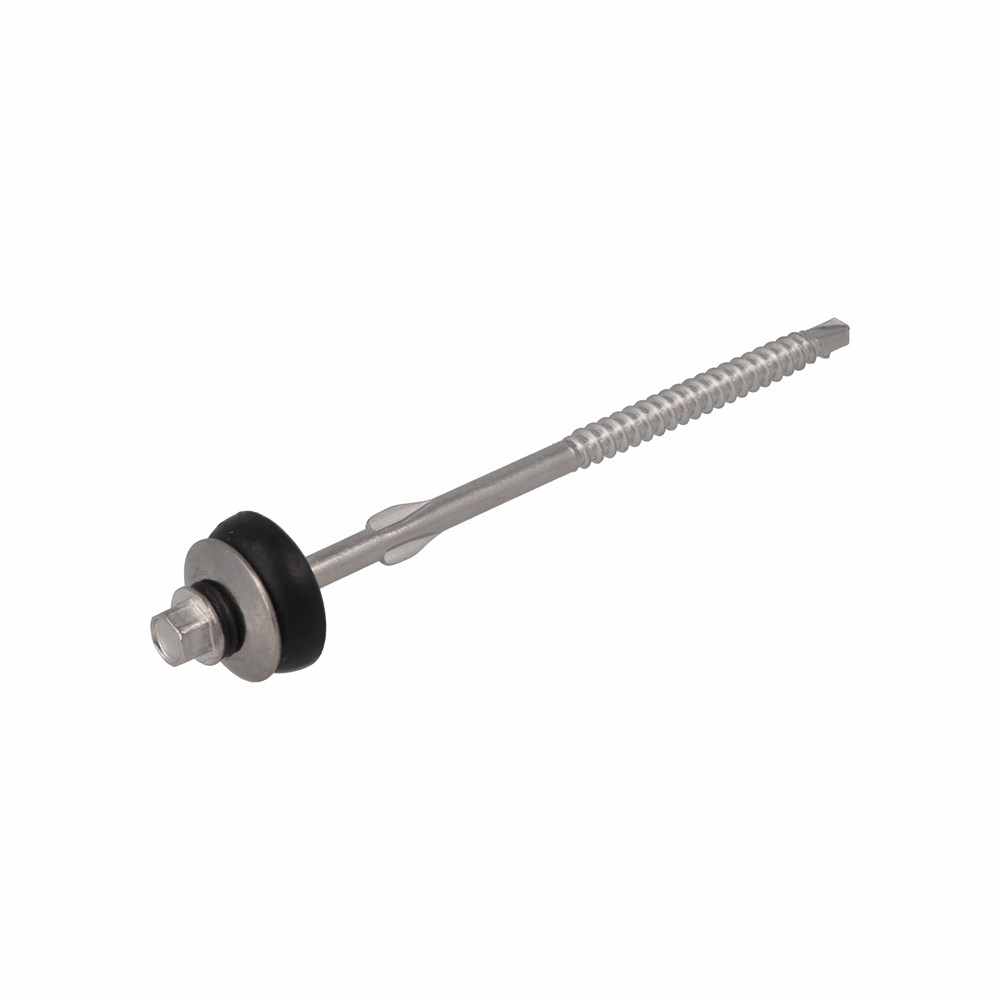 Dak&gevel golfplaatbout rvs-a2 h2s met vleugels 6.5x130 (35) #