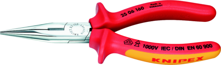 Knipex radiotang recht 2506-160vde afbeelding