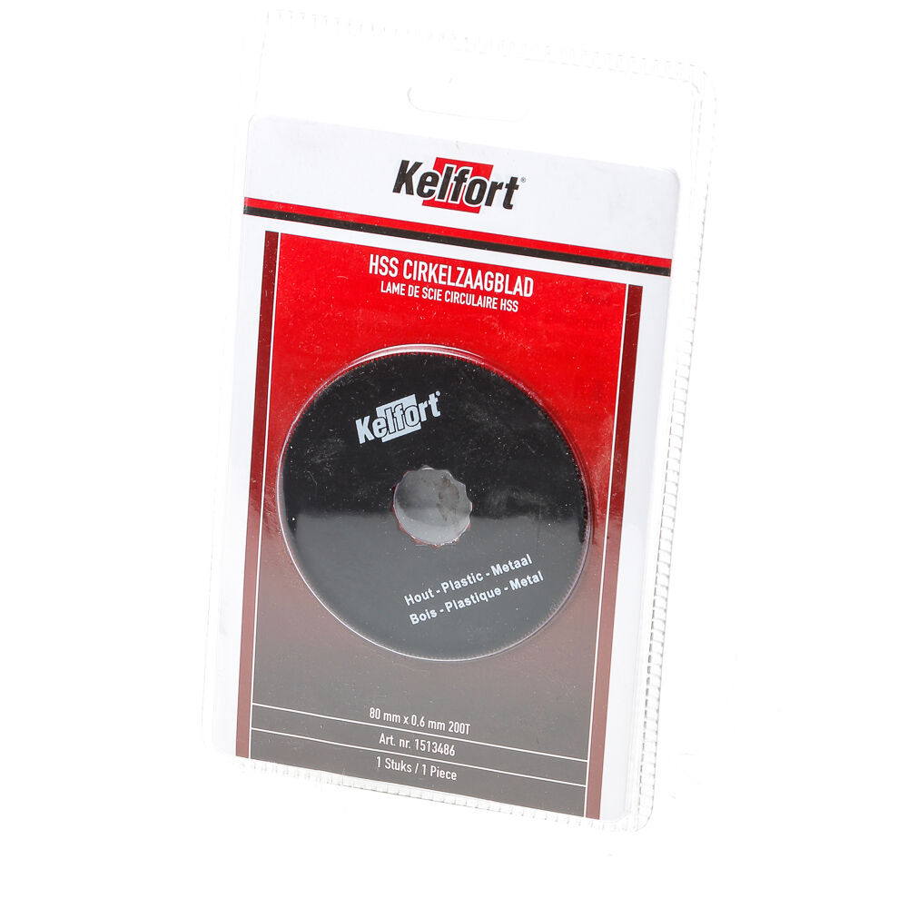 Multizaagblad hss 80x0.6mm 200t afbeelding