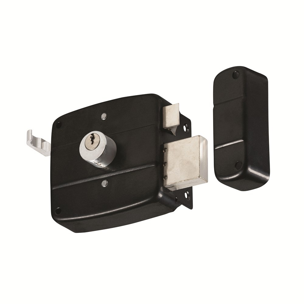 Axa oplegslot zwart 7490-51-56 din ls afbeelding