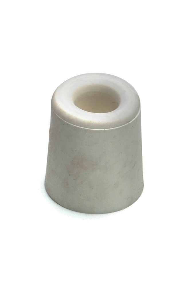 Deurbuffer / DX / Ø30x24mm / rubber / wit