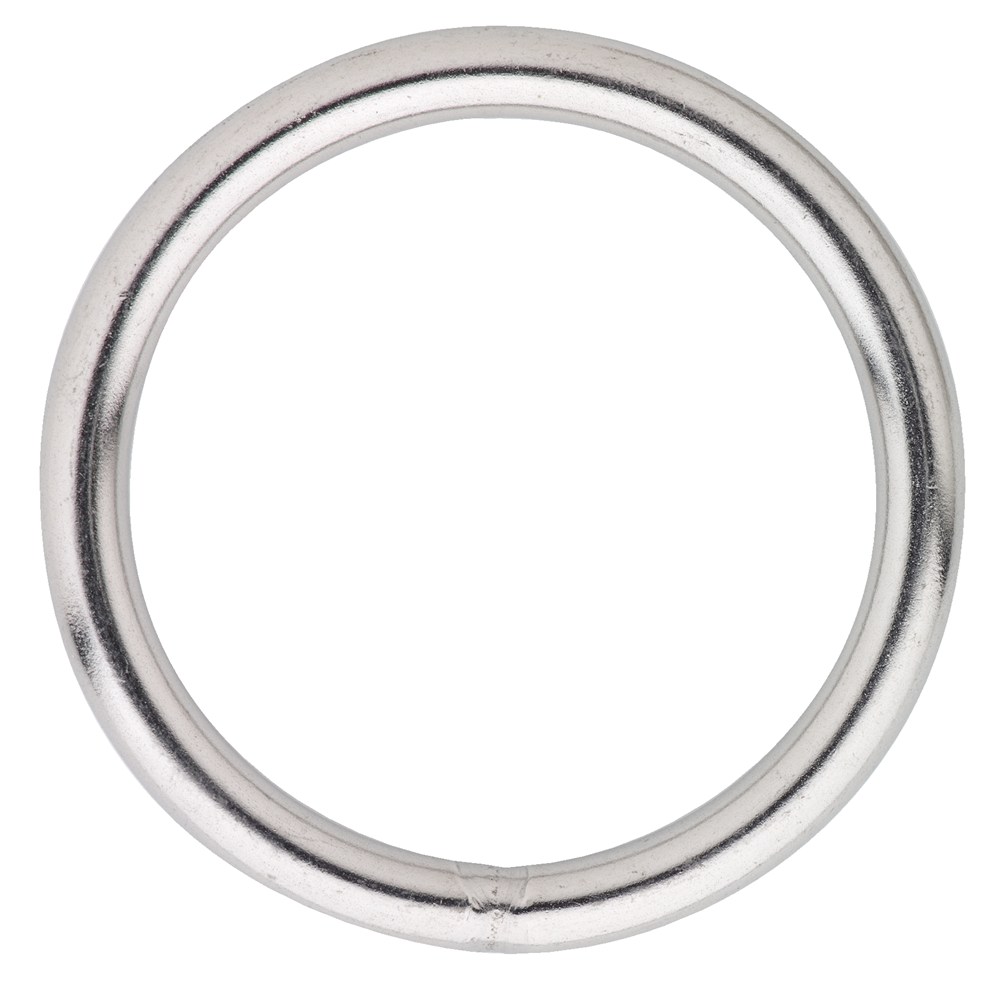 Gelaste ring / 035-06 mm / RVS AISI 316